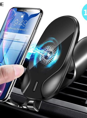 DCAE Qi Wireless Car Charger Mount For iPhone 11 XS XR X 8