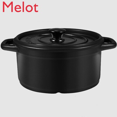 Enamel Pot  Casserole Gas Stove Dedicated High Temperature R