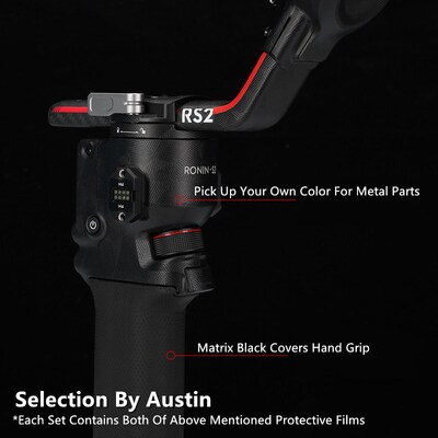 Decal Skin Wrap Film For DJI RS2 Sticker Anti scratch Cover