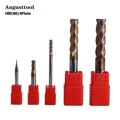 Cnc Fraise carbure HRC60 4 Flute Cutting Alloy Carbide Tungs
