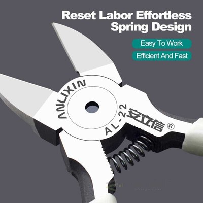 5/6 Inch Diagonal Pliers Plastic Nippers Industrial Grade El