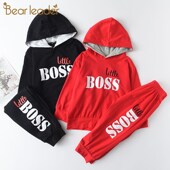 Leader Clothes Boys Sets Bear Autumn Clothing New Prin