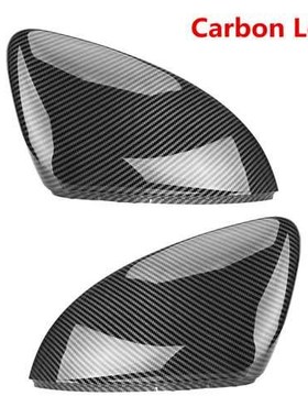 2 pieces  VW Golf MK7 7.5 GTI 7 7R Mirror Covers Caps RearVi
