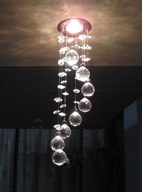 Indoor LED pendant crystal ceiling lamp decoration home ligh