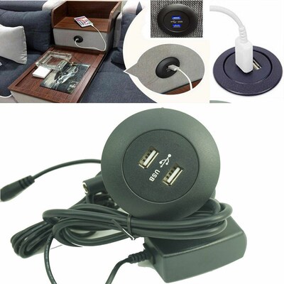 110V 220V Power Socket USB Charging  Connection For Fu