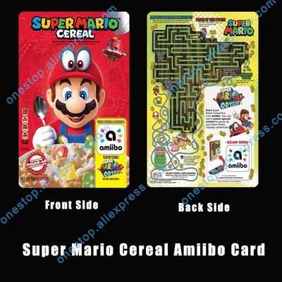 Delicious Amiibo Super Mario Cereal Amiibo Tag NFC Amiibo C