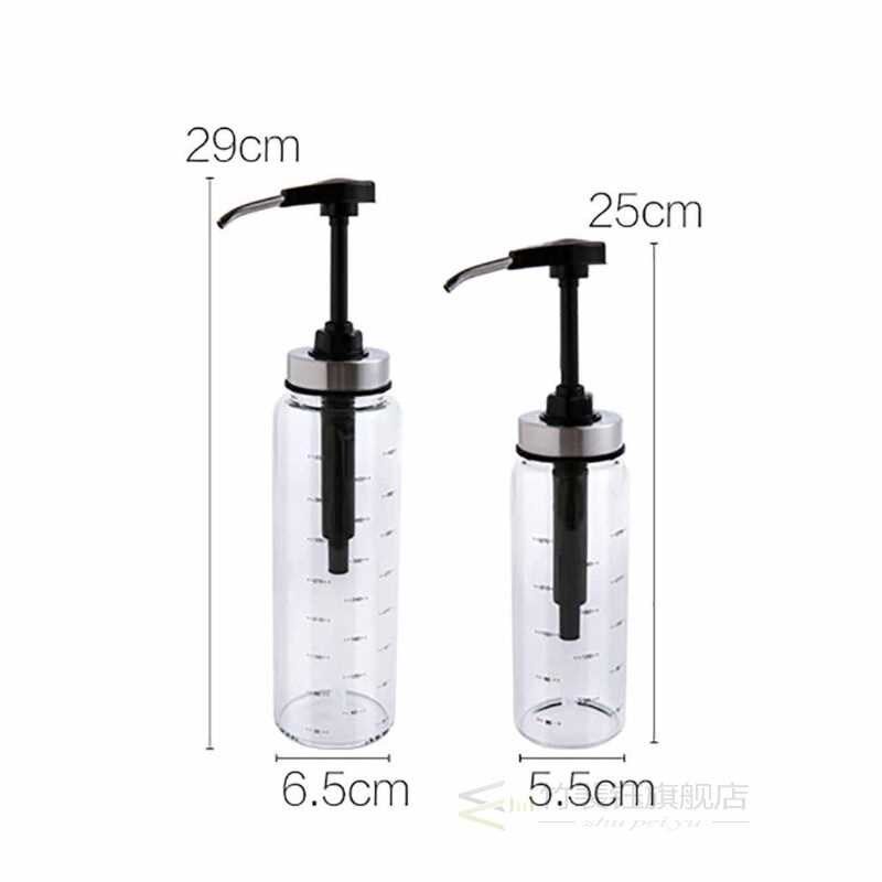 300/500ml Bee Honey Drip Dispenser Bottle Glass Honey Jar Co