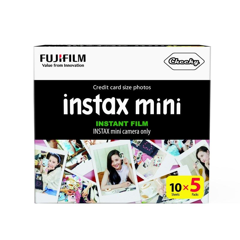 3 inches 50 sheets white edge Fuji instax mini  photo paper