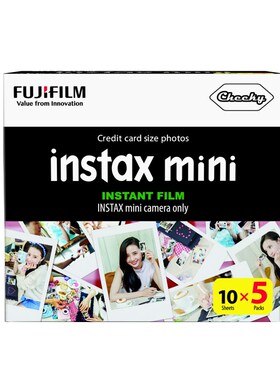 3 inches 50 sheets white edge Fuji instax mini  photo paper