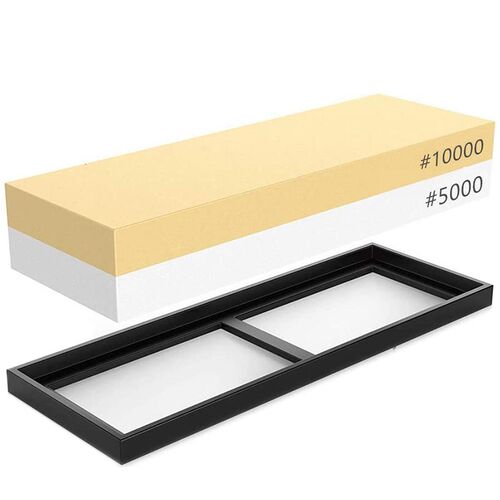Whetstone 5000/10000 Sandstone, 2-Sided Polishing Kit, Water