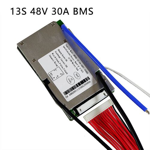 Li-ion battery BMS 13S 48V 20A, 30A, 40A and 50A BMS For 48V