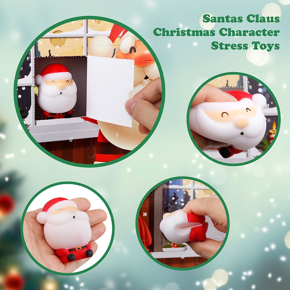 D-FantiX Mochi Squishy  Advent Calendar 2020 Christmas Count