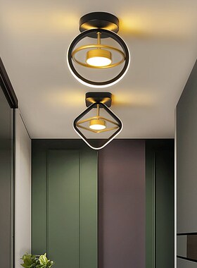 Modern Led Chandelier In he Hallway Decoration Ceiling Lamp
