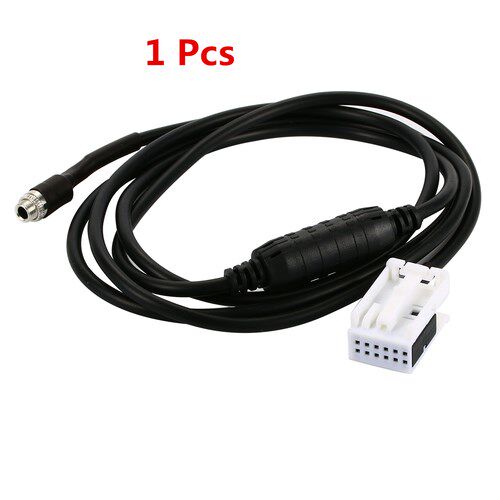 Car Audio Input Adapter Cable AUX Auxiliary Cable For BMW E6