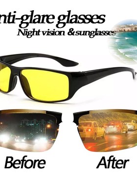 Night Vision Glasses for Driving High Quality Black Technolo