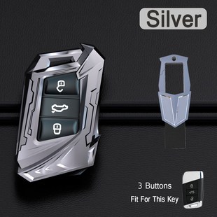 Zinc Alloy Car Key Smart Remote Cover Case For VW Magotan Pa