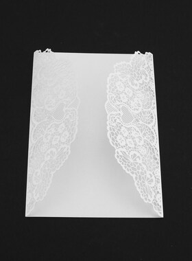 10  PCS /lot  Foldable Invitation Card Cover Exquisite Hollo