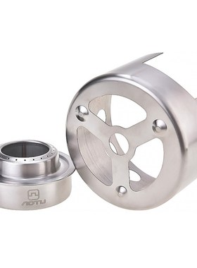 Camping Alcohol Burner Stove Portable Mini Titanium Lightwei