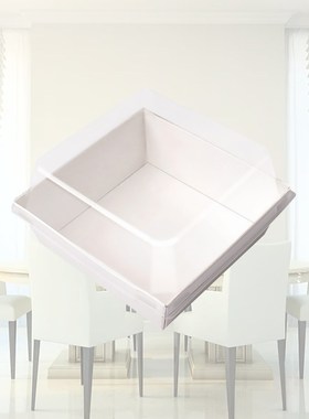 1 Set Cake Boxes Bread Packing Box Thicken Square Boxes for