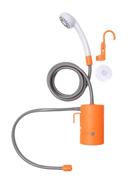 Portable Outdoor Shower Waterproof Camping Shower Usb Recha