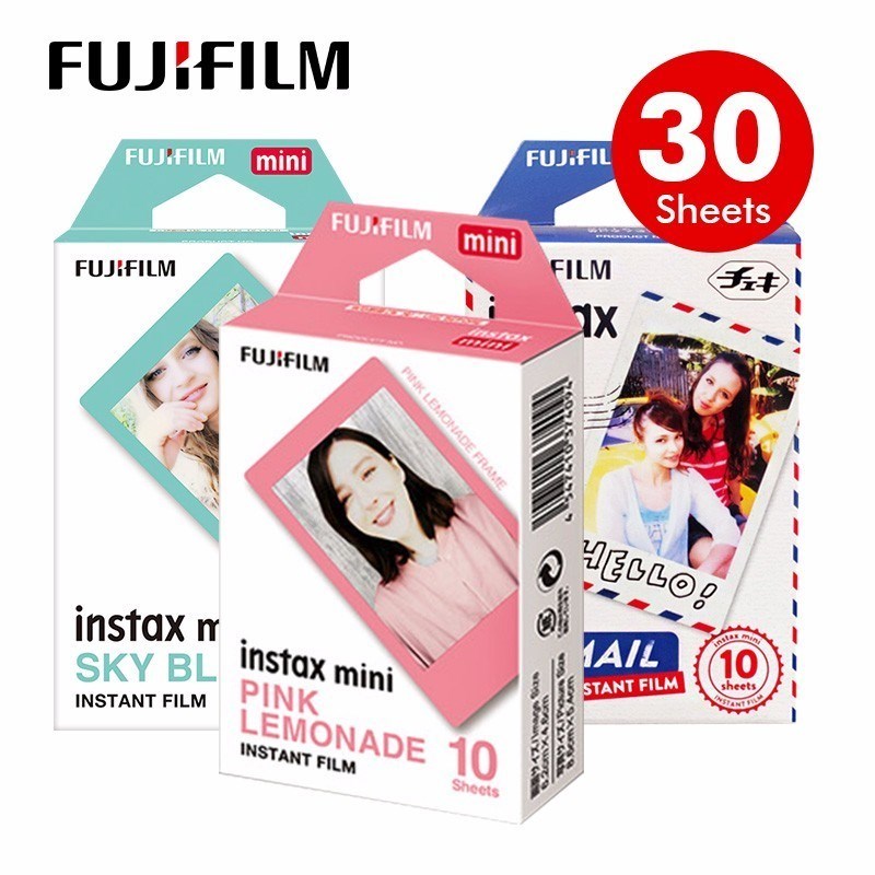 Genuine Fujifilm Fuji Instax Sky Blue/PInk Lemonade/ Airma