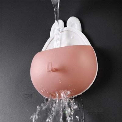 Bathroom Wall Mount Shelf Toothbrush Holder Toothpaste Dryin