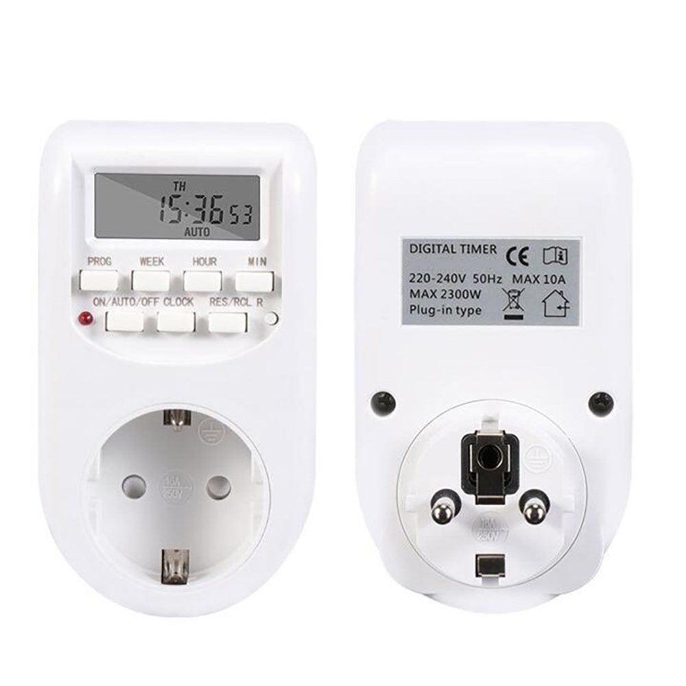 Digital -in Timer Switch Smart Power Socket Energy Saving Pr