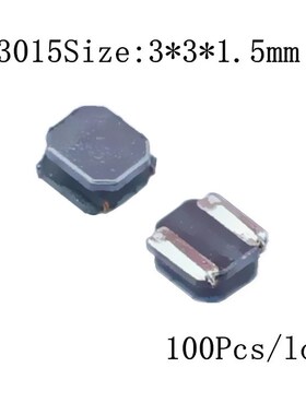 100PCS NR3015T1R0N 3015 1UH 3*3*1.5mm 1UH SMD power wire wou