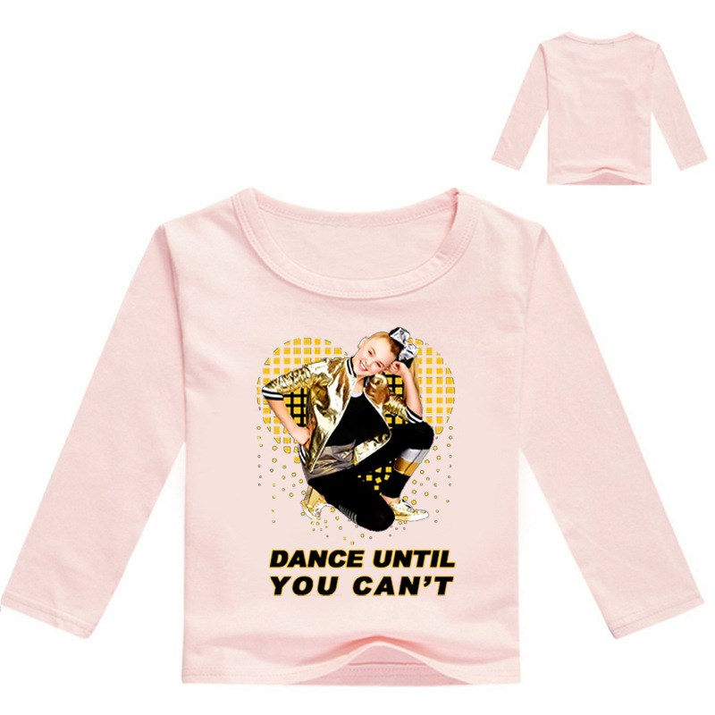 2019 Children Autumn t shirt girls boys Clothes jojo siwa C