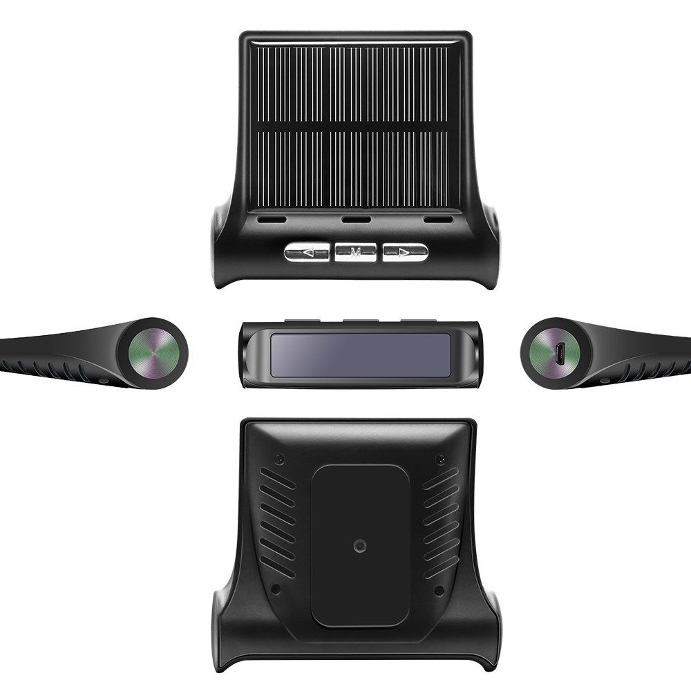 2019 smart car tpms tyre pressure monitoring system solar po