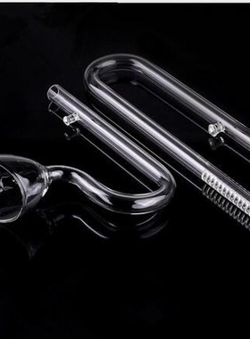 Aquarium ADA style 13/17mm Glass Lily Pipe Inflow Outflow T