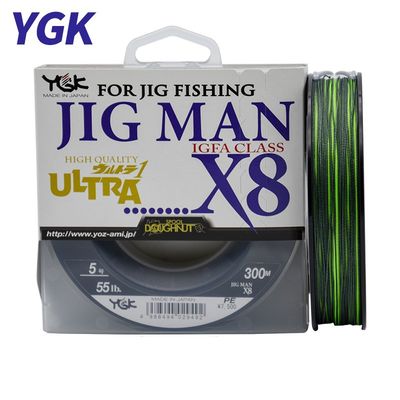 Japanese original YGK JIGMAN X8 sea fishing for black iron p