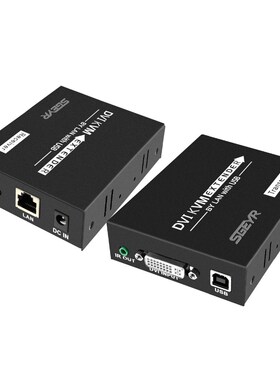 DVI Extender  120m DVI over Single Cat5e Cat6 Ethernet Cable