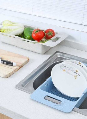 Foldable Fruit and Vegetable Drainage Basket Basin Washing B