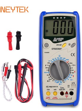 Digital multimeter DT9208A AC DC LCD Display Electric Handhe