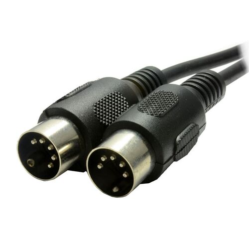 MIDI 5Pin DIN Male to Male Audio MIDIAT Adapter Cable For M