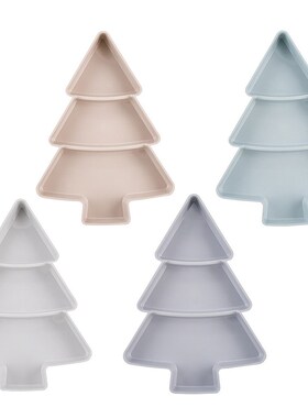 1 Pc Creative Christmas Plates Dessert Plates Serving Dish P