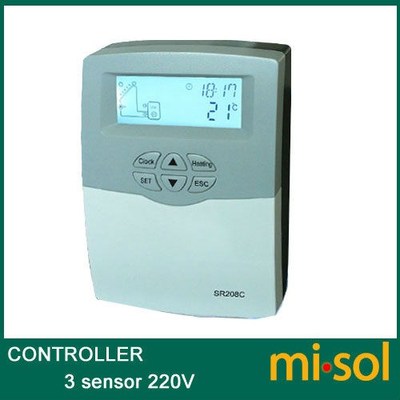 220V controller of solar water heater, for separated pressur