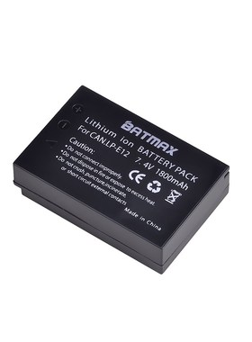 Batmax 1800mAh LP-E12 LP E12 LPE12 Battery for Canon EOS M E