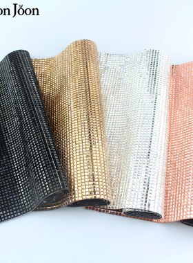 24*40cm Square Glass Rhinestone Mesh Trim Hotfix crystal Fab