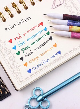 60 Pcs(10set ) Cute Pens 0.38mm Gel Pens Starry Star For Kid