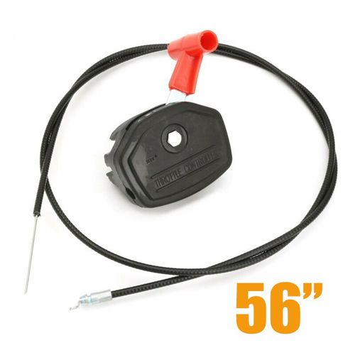 Universal 56 Inch Lawn Mower Throttle Cable Switch Choke Lev