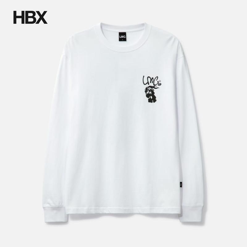 LMC Flame Bear Long Sleeve T-shirt 长袖T恤男HBX