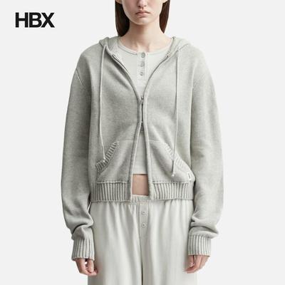 Glowny G Classic Knit Zip Up 针织衫女HBX