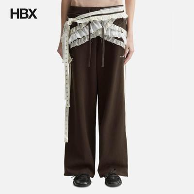Glowny Romantic Layered Pants 长裤女HBX