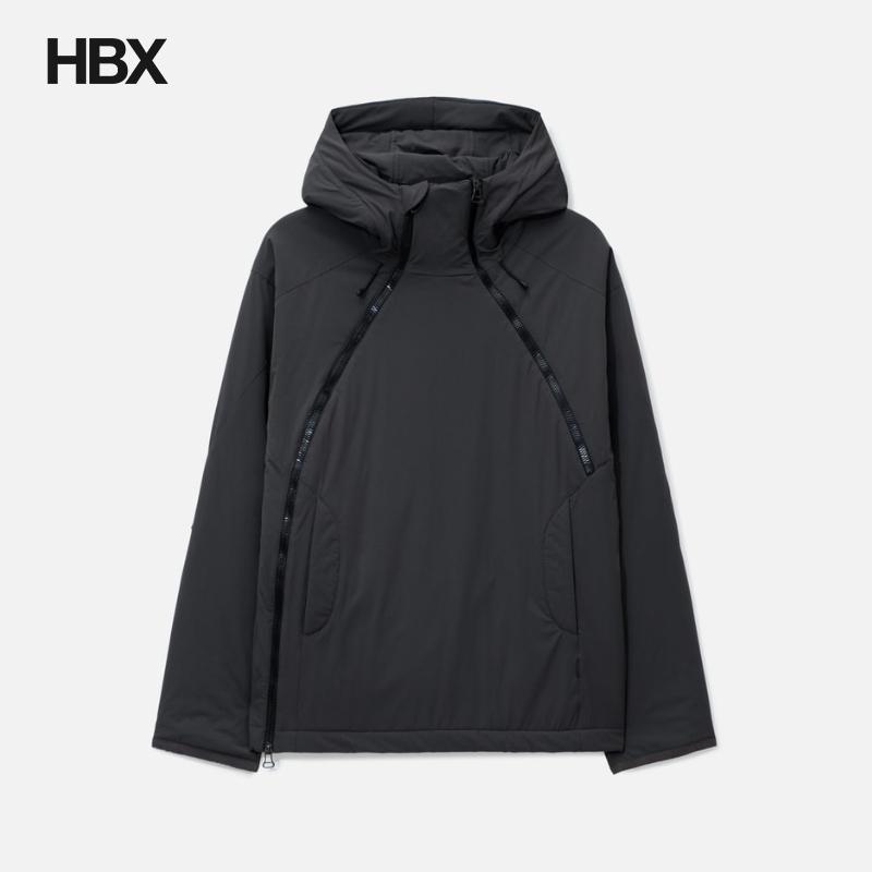 Maharishi Oversized ASYM Padded Hoodie 保暖外套男HBX
