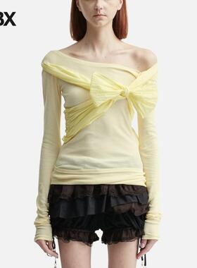 Glowny Loren Bow Long Sleeve 长袖T恤女HBX