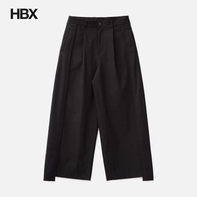 SONGZIO Asymmetric Cut Flare Pants 长裤男HBX