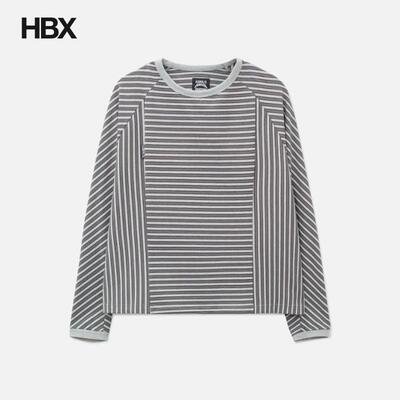 AJOBYAJO Sculpted Raglan Stripe Long Sleeve 长袖T恤HBX