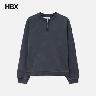 Tonywack Garment Dyed Zip Sweatshirt 无帽卫衣男HBX